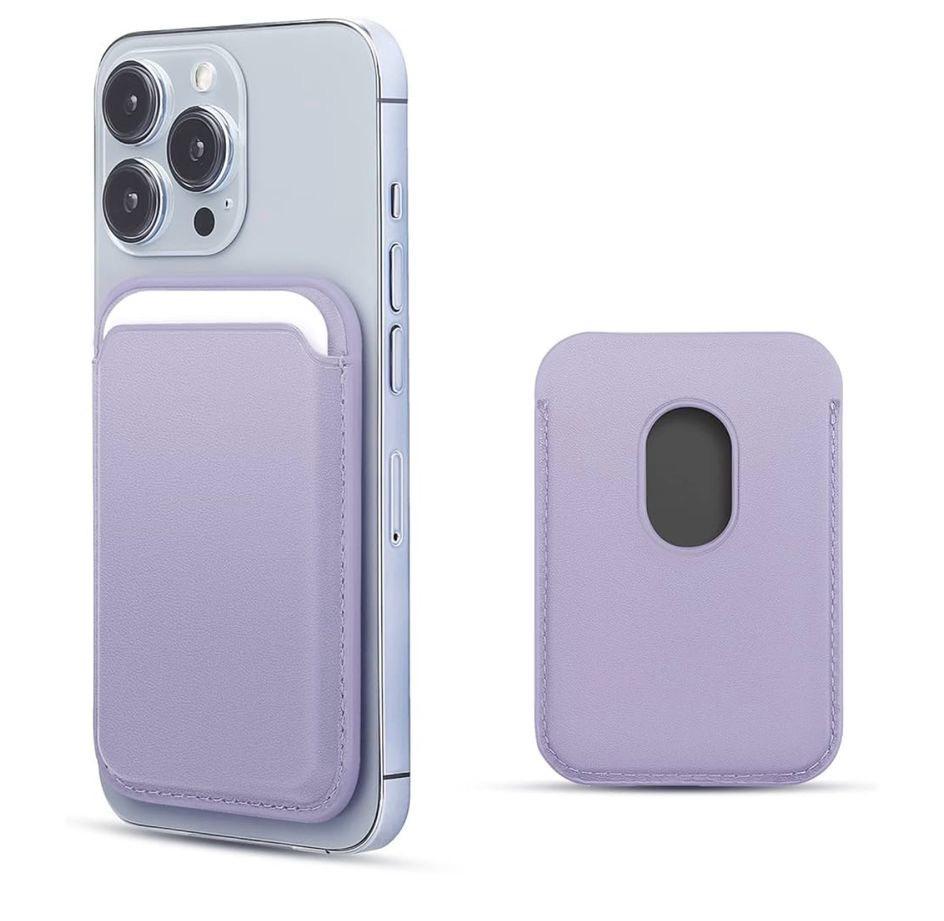 MagSafe Compatible Lavender Card Wallet